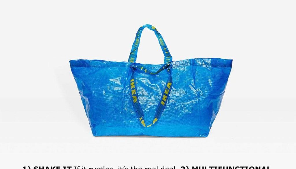 Ikea Responds to Balenciaga’s Version of Its 99-Cent Bag | V Magazine