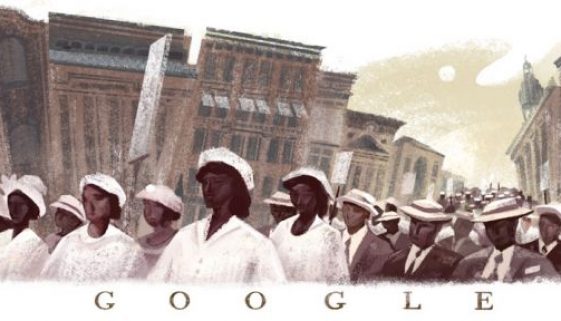 What Is The Silent Parade Of 1917 Google Doodle | Refinery29